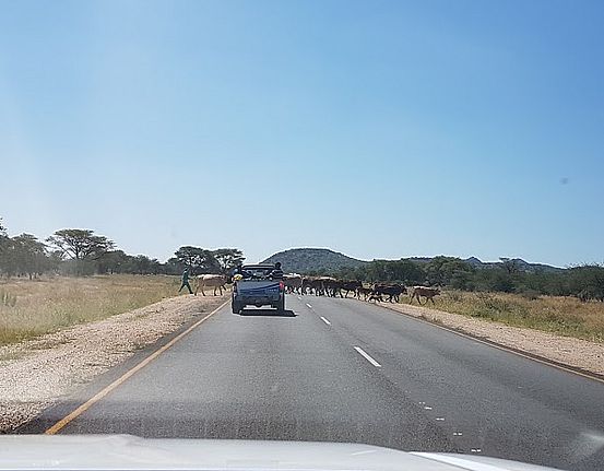 Straßen von Namibia