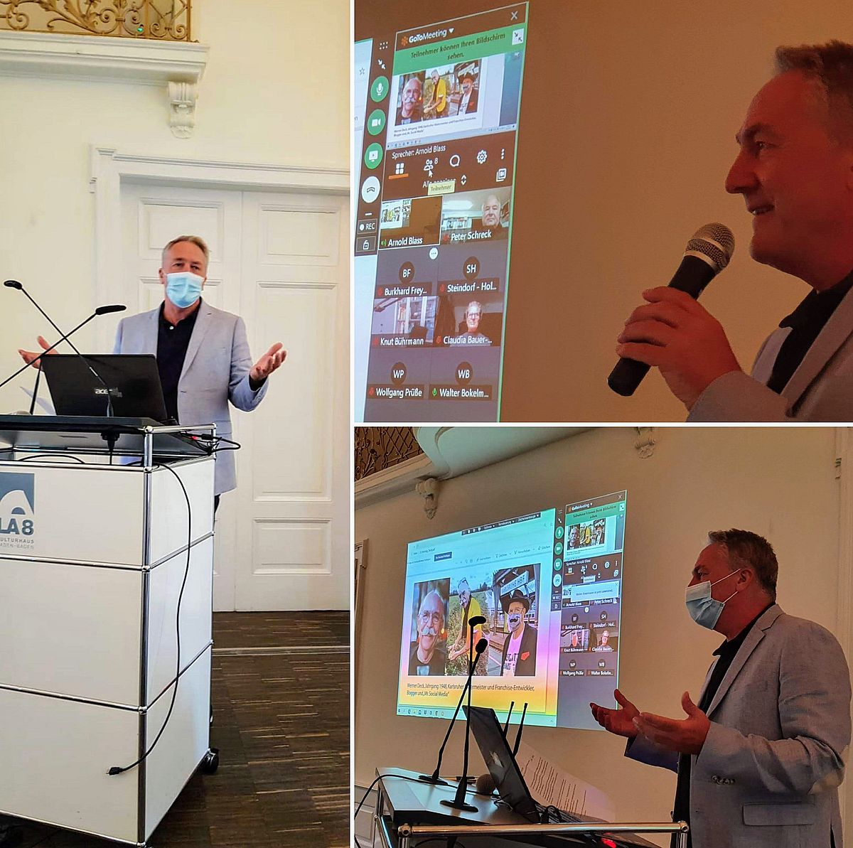 Vortrag Social Media Werner Deck bei Rotary Baden-Baden