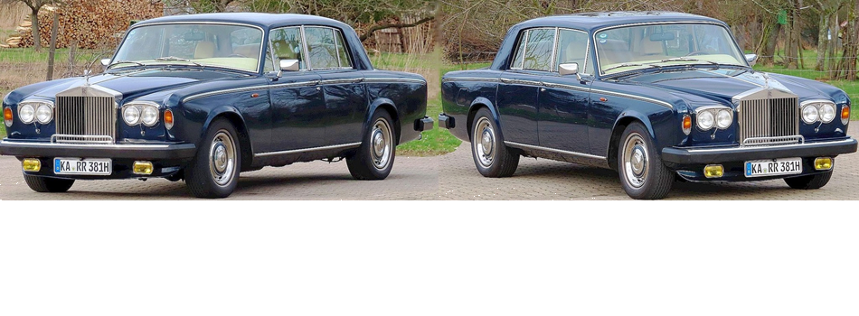Ein sehr gepflegter Rolls-Royce Silver Shadow II